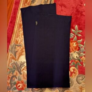 ZARA navy blue thick blanket scarf